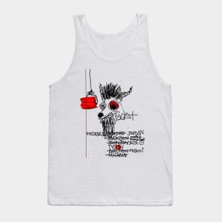 GOAT Doodle Black Tank Top